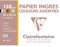 Clairefontaine 96775C Mappe Pastell Zeichenpapier (ideal für Kreide und Kohle, 130 g, 24 x 32 cm, 12 Bögen, intensive Farben) sortiert