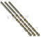 Professional 3 Piece 6mm HSS 4241 Long Straight Shank Twist Drill Bits DR052