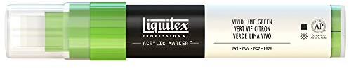 Liquitex Professional Paint Marker with 8-15 mm Wide Nib - Vivid Lime Green