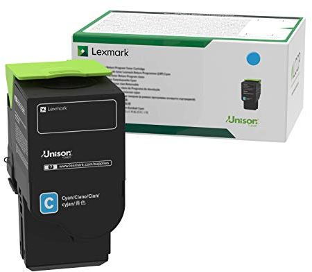 Lexmark C232HC0 Rückgabe-Tonerkassette Cyan mit hoher Kapazität