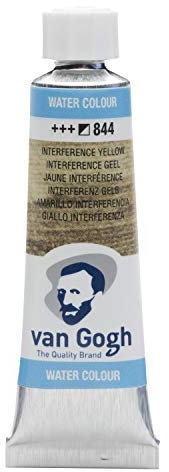 Van Gogh Watercolour Paint, 10ml Tube, Interference Yellow 844