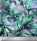 Soimoi Grun Viskose Chiffon Stoff Blumen & Textur Drucken Nahen Stoff 1 Meter 42 Zoll breit