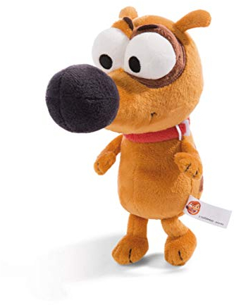 Nici 44236 Kuscheltier Hund Pat 20cm, Braun
