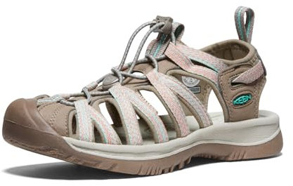 KEEN Damen Whisper Sandalen, Braun Taupe Coral, 35.5 EU