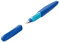 Pelikan Twist Füllhalter, Edelstahl-Feder in Strichbreite M inkl. 2 Tintenpatronen, deep blue
