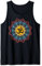 Om Symbol Mandala Flower Meditation Workout Yoga Lover Gift Tank Top