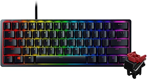 Razer Huntsman Mini Mini Gaming Keyboard - Linear Optical Switch, English, US Layout, 60% Layout, Optical Switch, Ultra Fast 0.05 inch (1.2 mm) Operation