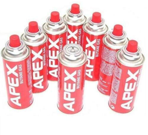 D&L 28 x Butan Gaskartusche APEX a 227g Gaskocher MSF-1A Campinggas Gasgrill, Gasheizung, Gasbrenner, AWZ