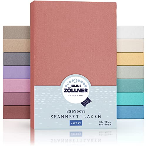 Julius Zöllner Spannbetttuch Jersey 60x120 / 70x140 terra