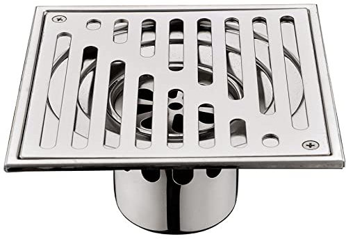 VVW&LIU Grille de Douche Carr¨¦e en INOX