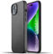 Mujjo Full Leather Case for iPhone 15 Plus, iPhone 14 Plus with MagSafe (Black)