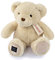 Histoire d'Ours - Peluche Ours - Le Nounours - Vanille - 28 cm - Peluche Super Douce à Caliner pour les Enfants Filles et Garçons - Idée Cadeau de Naissance Bébé, Noël et Anniversaire - HO3223