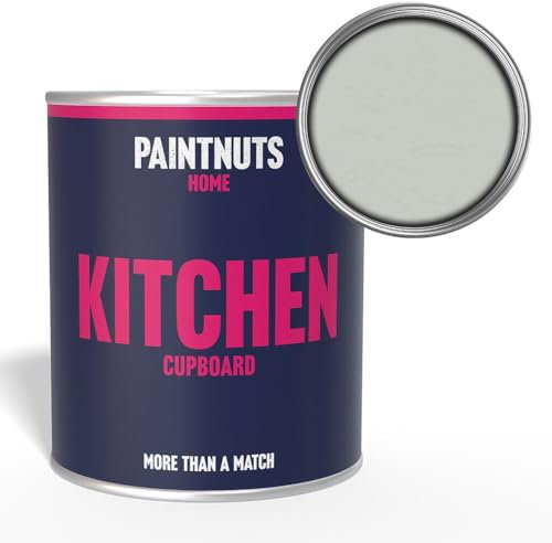PaintNuts Kitchen Cupboard Paint - RAL-9018 - PAPYRUS WHITE Gloss 250ml Tin