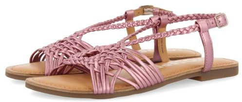 GIOSEPPO Damen Aidone Flache Sandale, Rosa, 40 EU