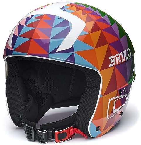 Briko Vulcano 2.0 Italia, Helmet Unisex Adulto, Arancione, XS