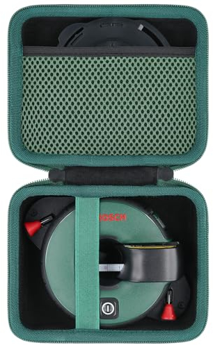 co2CREA Hard Travel Carrying Case for Bosch 2-in-1 Line Laser Atino 2nd gen Integrated Measuring Tape, Case Only