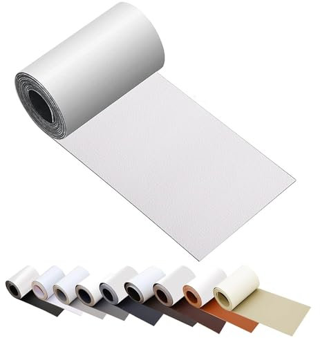Kunstleder Möbel Reparatur Leder Selbstklebend Tape,PU Leder Reparatur Aufkleber Leder Selbstklebend Lederflicken für Autositz Sofa Jacken und Renovierung