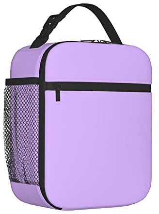 fifbird Lonchera morada con aislamiento, reutilizable, duradera, térmica, para el trabajo, picnic, oficina