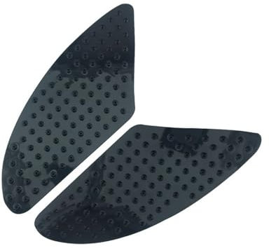 Qiwenr Protezione del Serbatoio del Carburante, Serbatoio Della Moto - Decalcomanie, Compatibile con la Protezione del Serbatoio, Adesivo per Protezione Serbatoio per Serbatoio in (Nero)