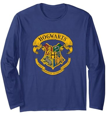 L'emblème de Harry Potter de Poudlard Manche Longue