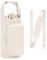 Ceneda Water Bottle Carrier Bag with Phone Pocket 32oz 40oz Tumbler Insulated Water Bottle Holder with Adjustable Shoulder Strap Carrier Sling Bag (Beige)