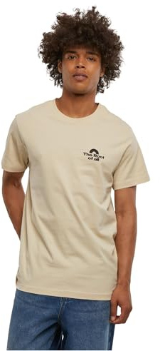 Mister Tee Herren T-Shirt 100 Prozent Baumwolle Sand M