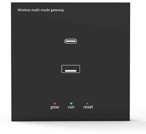 Uxsjakjsd Hub de Pared Multimodo Tuya ZigBee, Puente WiFi para Casa Inteligente, Bluetooth Mesh, Control Remoto Smart Life.
