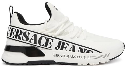 Versace Sneaker Herren 80YA3SA3 ZSE21, 003 - Bianco, 39.5 EU