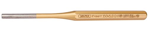 Draper 51695 119 Expert Octagonal Parallel Pin Punch, 5mm x 150mm