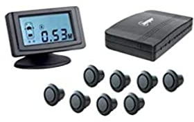 8 Radar vorn/hinten mit 8 Sensoren und Anzeige RK018/8 BEEPER