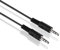 HDSupply LP-AC010-001 Cavo di connessione audio stereo da 3,5 mm maschio a 3,5 mm maschio 0,10 m, nero