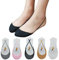 SwirlColor Calzini Fantasmini da Donna, 5 Paia EU 35-37 Calzini Invisibili Donna Traspirante Taglio Basso Antiscivolo Fodera Elasticizzata Eleganti
