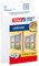 Malla para ventanas correderas tesa Insect Stop con fijación Powerstrips, color blanco