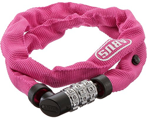 ABUS Antifurto per bicicletta rosa taglia unica