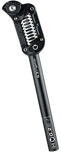 By Schulz Federsattelstütze G.2 LT D: 33,9mm 480mm Mittel 60-85kg Schwarz Mountainbike Aluminium Sattelstütze