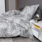 Janine Feinbiber Bettwäsche Davos 65092-08 opalgrau 1 Bettbezug 155 x 220 cm + 1 Kissenbezug 80 x 80 cm