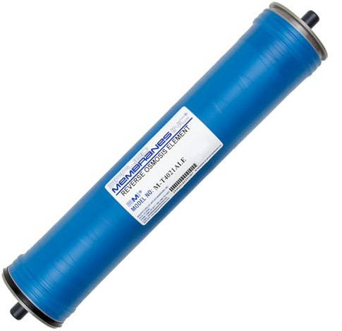 APPLIED MEMBRANES INC. 4 x 21 Low Pressure Reverse Osmosis Membrane Element for RO Tap Water Treatment System | 1,148 GPD @ 150 psi Low Energy | M-T4021ALE
