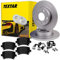 TEXTAR PRO BREMSSCHEIBEN + BELÄGE HINTEN 288x12mm // NUR für PR-Nummer = 1KW
