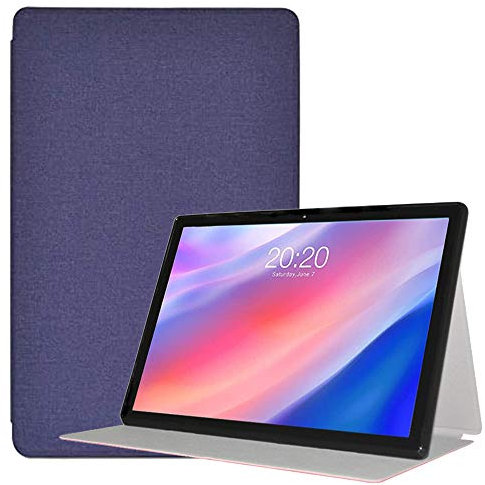Custodia Cover per Teclast P20HD, Sottile PU Pelle Coperchio Leggera con Funzione di Supporto Case per Teclast P20HD /Teclast M40, Blu