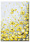 tymhrs Acrylbild,Handgemaltes Ölgemälde Mit Blumenmuster,Nordic Abstract Knife Palette Dark Blu