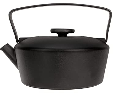 Cosy & Trendy 8988683 Teekanne Charlie, Gusseisen, 0,71 l, Schwarz/Induktion