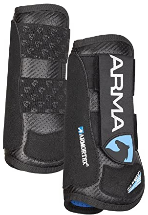 Shires ARMA Carbon Flex Sehnenstiefel, Schwarz
