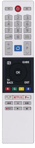 Nouvelle Remplacement Telecommande Universelle Toshiba CT-8543 pour Télécommande adaptée à FHD UHD XUHD TV