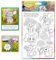 CHGCRAFT Maus transparente Briefmarke Chrysantheme Briefmarke Kunsthandwerk Transparente Silikon Briefmarke Maus Silikon Briefmarke Karten Dekoration DIY Clipbook Album DIY Kunsthandwerk