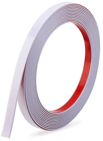 19.6 Ft Flexible Molding Trim Self Adhesive,Peel and Stick Molding Trim,Decorative Trim Molding for Bedroom,Living Room,Kitchen,Mirror,Door,Wardrobe(White)