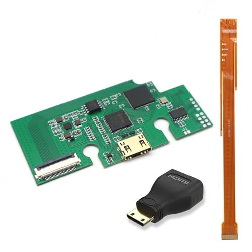 HISPEEDIDO Für N64 Digital HDMI Mod Kits Transfer Port PCB Sets Spielen Sie Spiele auf TV, Digital zu Digital HDMI Ausgang, erfordert Schweißkenntnisse.