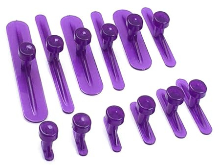 Rudiaoa Klebe-Tabs Dellenheber Werkzeug Dellenzieher Entfernungswerkzeug für Auto Dent Repair Klebstoff-Tabs für Karosserie