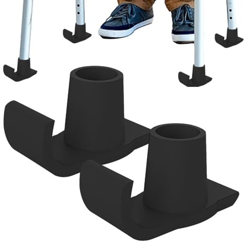 Walker Skis Glides – 2 Stück Gehgestell Glide Ski, Walker Feet Ersatz | Walker Ski Caps Werkzeug mit Heavy Duty, Untersetzer Rahmen Ski für Walker Assist Zubehör Mobilitätshilfe