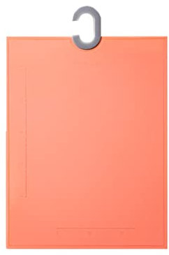 Foldable Curved Chopping Board for Kitchen Double-Sided Cutting Board with Juice Groove for Meat and Vegetables Cheese (Red)