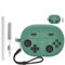 Custodia protettiva in silicone per auricolari Sony WF-1000XM5, resistente e rispettosa dell'ambiente, con fori precisi e compatibilità di ricarica, antiurto, piacevole al tatto, verde